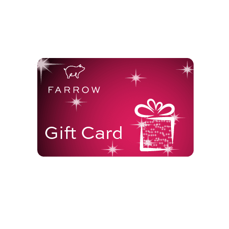 Farrow gift card